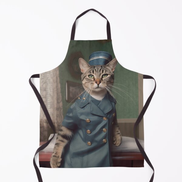 Artikelvorschau, Tapfere Katze: Eine Katze im Dienst entworfen und verkauft von Casanova Originals.