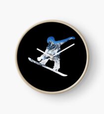 Snowboard Clock