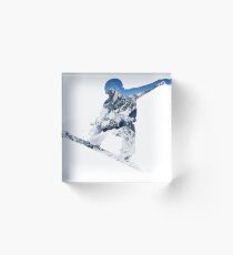 Snowboard Acrylblock