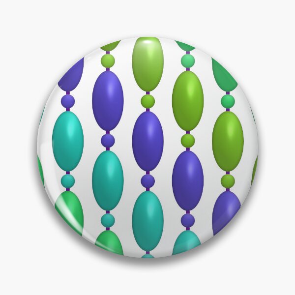 Item preview, Shade Of Blue And Green Beads Pattern, Seamless Pattern designed and sold by DesignHouse07.