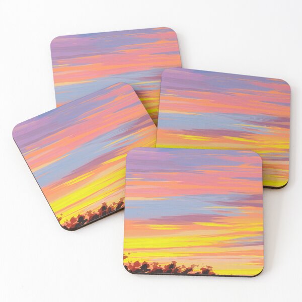 Item preview, Autumn Sunset in Neon designed and sold by AnxiousArt86.