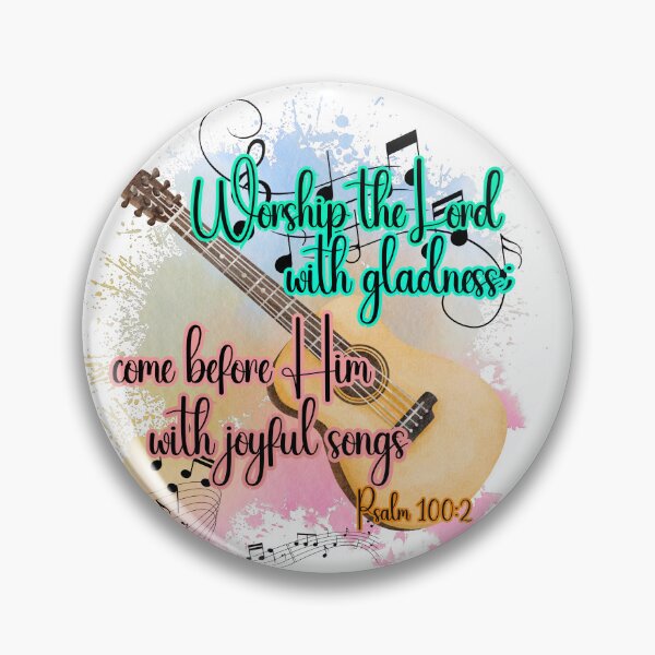 Item preview, Worship the Lord with gladness designed and sold by sinceredesigns.