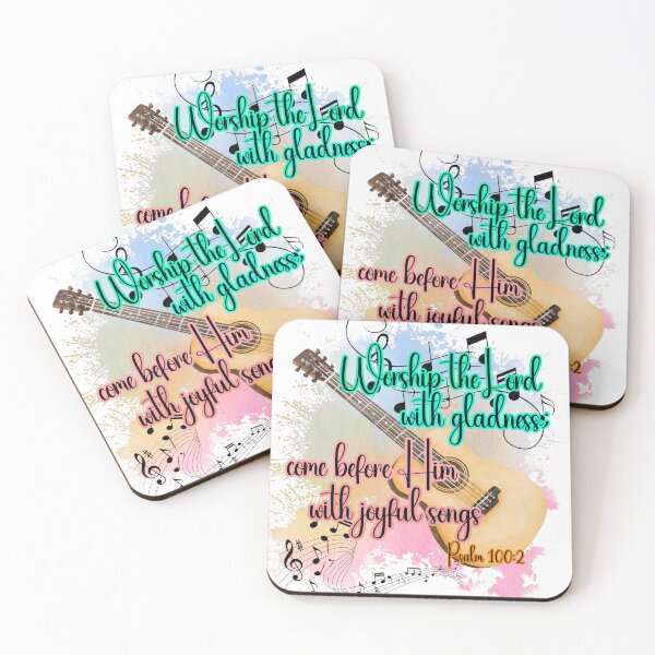Item preview, Worship the Lord with gladness designed and sold by sinceredesigns.