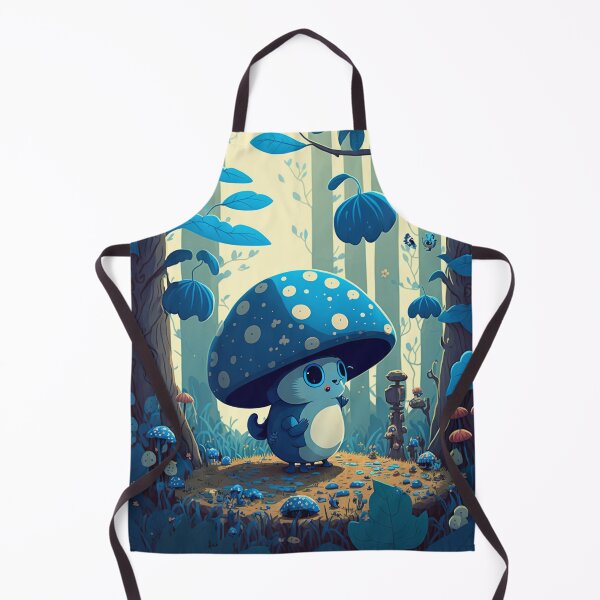 Item preview, Blue Mushroom Mate designed and sold by ChaosBuffet.