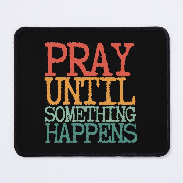 Item preview, Pray Until Something Happens Color Letters Typewriter Font designed and sold by GFamilyC.