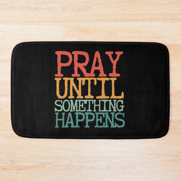 Item preview, Pray Until Something Happens Color Letters Typewriter Font designed and sold by GFamilyC.