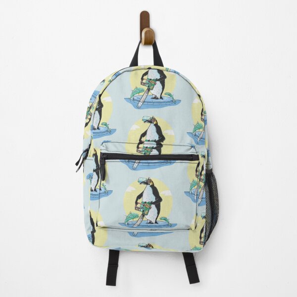 Item preview, Penguin with a chainsaw designed and sold by piedaydesigns.