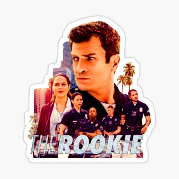 Artikel-Vorschau von Der Rookie-Aufkleber-Fanart, designt und verkauft von Fidgetytame.