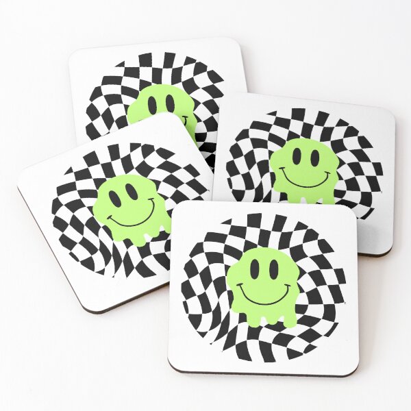 Item preview, Green Melting Smiley Face designed and sold by eliana01019.