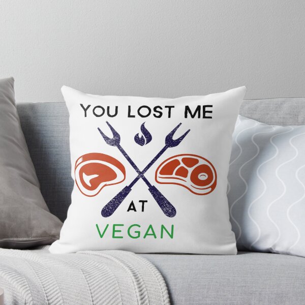 Item preview, YOU LOST ME AT VEGAN designed and sold by FinalCut55.