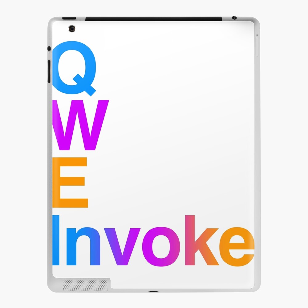 qwertyuiopasdfghjklzxcvbnm iPad Case & Skin for Sale by