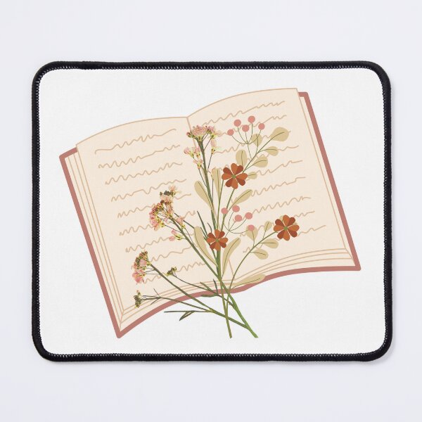 Item preview, Flowers in books designed and sold by Ivory Craft.