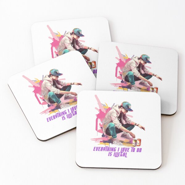 Item preview, everything i love to do is illegal designed and sold by FunkyFlow.