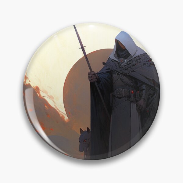Item preview, Desert Wanderer: Shadows of the Eclipse designed and sold by AdventureCanvas.