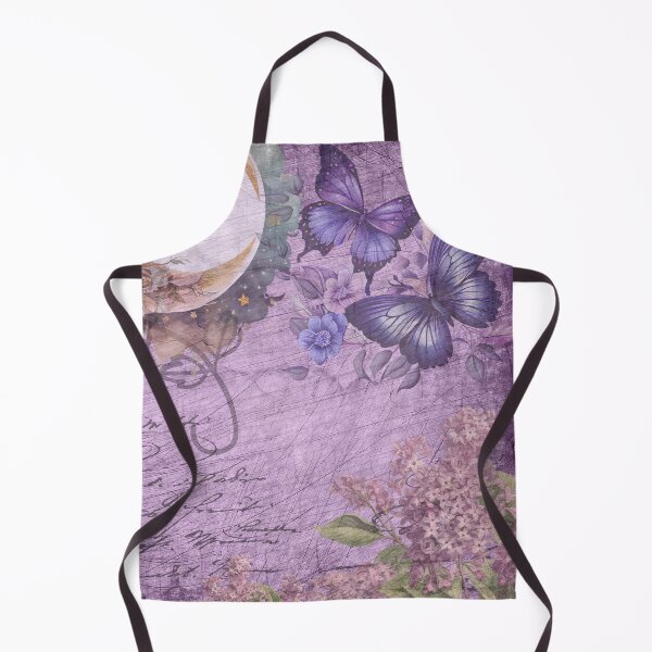 Item preview, Deep Purple Butterfly Watercolor Lilac Flowers designed and sold by Bright76.