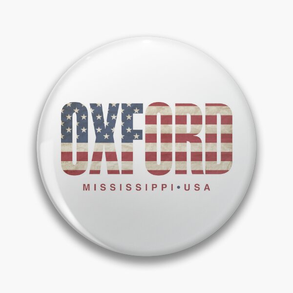 Item preview, Oxford Mississippi American Flag Design designed and sold by Futurebeachbum.