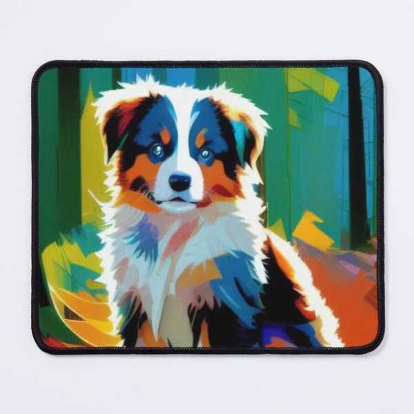 Item preview, Dynamic Dreamer - The Australian Shepherd's Adventurous Spirit designed and sold by StyleSyndicatio.
