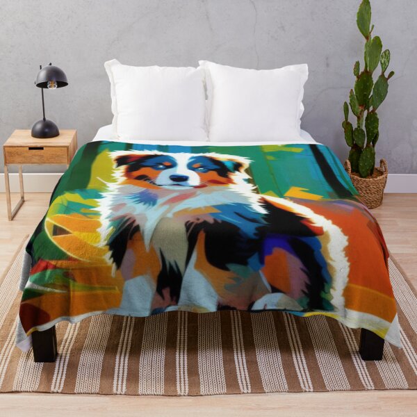 Item preview, Dynamic Dreamer - The Australian Shepherd's Adventurous Spirit designed and sold by StyleSyndicatio.