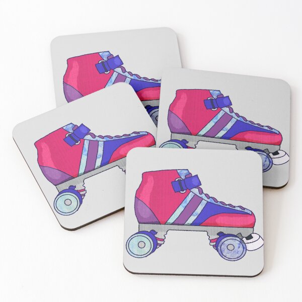 Item preview, Proud to Skate Pink, Purple, and Blue Skate Design designed and sold by Sharpmichelle.