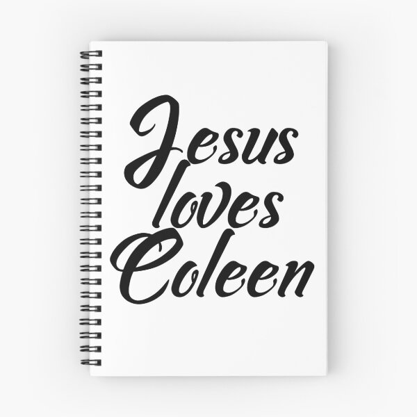 Item preview, Jesus loves Coleen designed and sold by Shalomjoy.