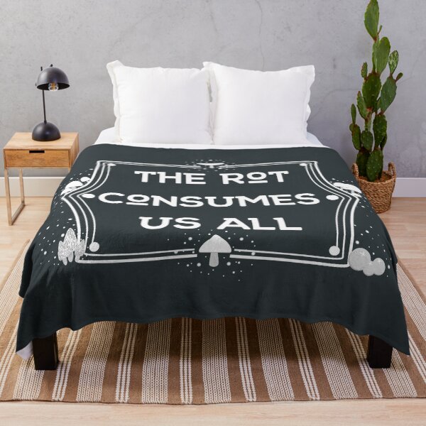 Item preview, La podredumbre nos consume a todos en blanco designed and sold by adhomnomnomnom.