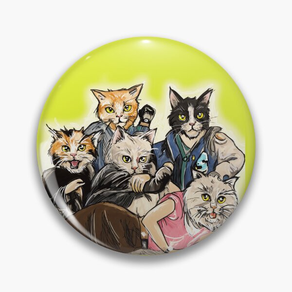 Item preview, The Kitten Club - The Breakfast Club As CATS! designed and sold by WhatWhatDesigns.