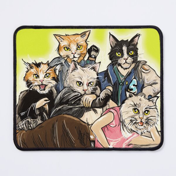 Item preview, The Kitten Club - The Breakfast Club As CATS! designed and sold by WhatWhatDesigns.