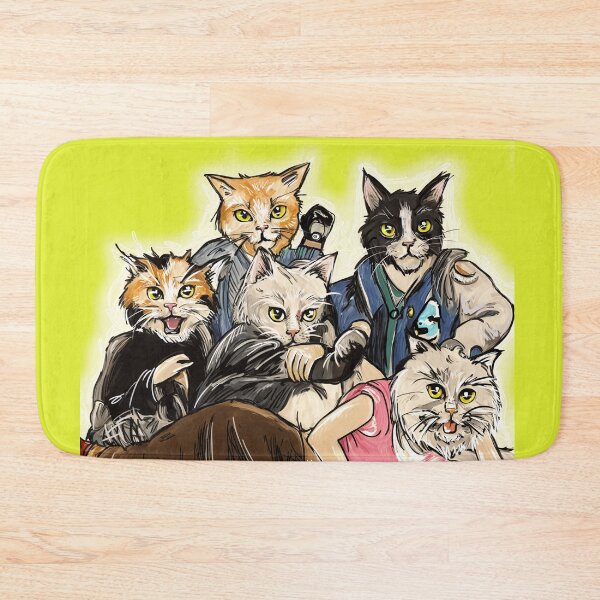 Item preview, The Kitten Club - The Breakfast Club As CATS! designed and sold by WhatWhatDesigns.