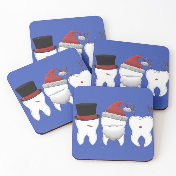 Item preview, Christmas Teeth Trio designed and sold by thehippiehygienist.