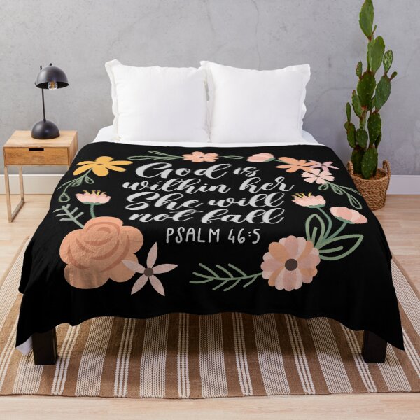 Item preview, God Is Within Her She Will Not Fall - Psalm 46:5 designed and sold by amazingjoy.