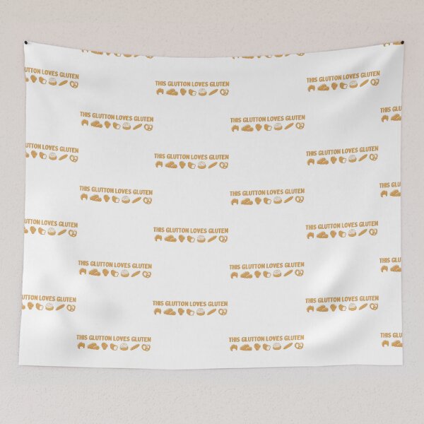 Item preview, This Glutton Loves Gluten designed and sold by AProperLemon.