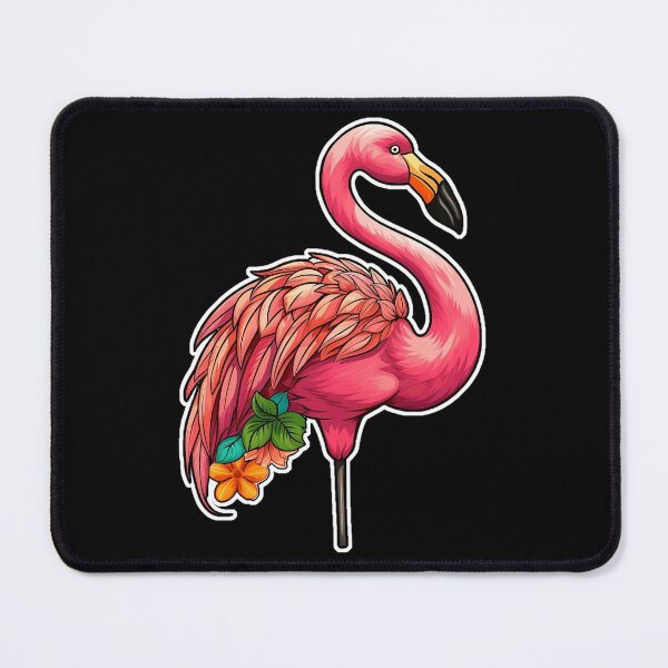 Artikelvorschau, Flamingo-Aufkleber entworfen und verkauft von ArtinBytes.
