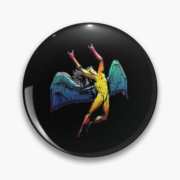 Led Zeppelin Icarus 32mm Button Badge