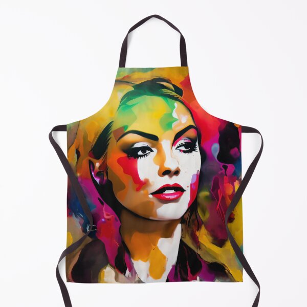 Item preview, Digital art abstract portrait | retro aesthetics designed and sold by CiceroSpin.