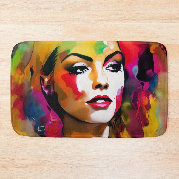 Item preview, Digital art abstract portrait | retro aesthetics  designed and sold by CiceroSpin.