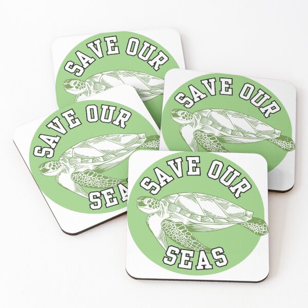 Item preview, Save our Seas - turtle designed and sold by dorsal-shark.