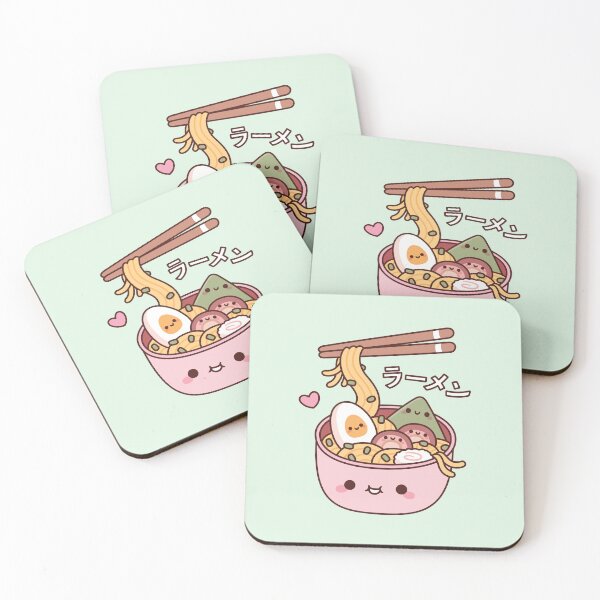 Item preview, Kawaii Japanese Ramen Noodles Doodle designed and sold by rustydoodle.