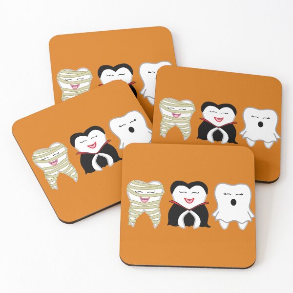 Item preview, Halloween Teeth Trio 4 designed and sold by thehippiehygienist.