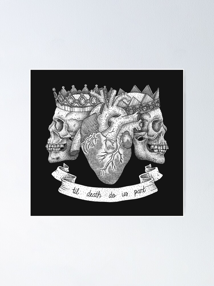 Til Death Do Us Part, Life and Death Illustration Til Death Do Us Part, Life and Death Illustration