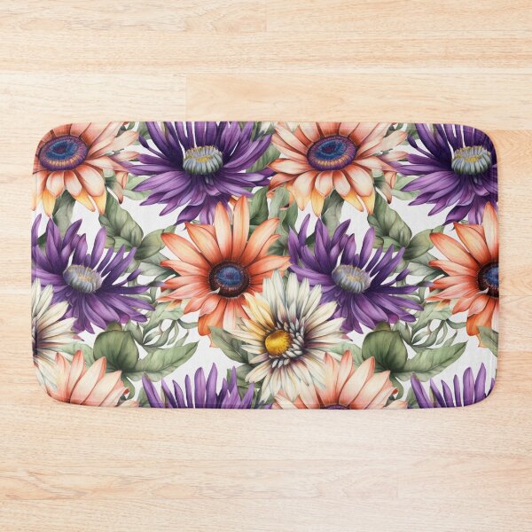 Item preview, African Daisy Floral Patterns 08 designed and sold by PixelPastry.