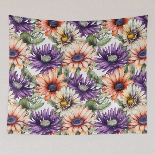 Item preview, African Daisy Floral Patterns 08 designed and sold by PixelPastry.