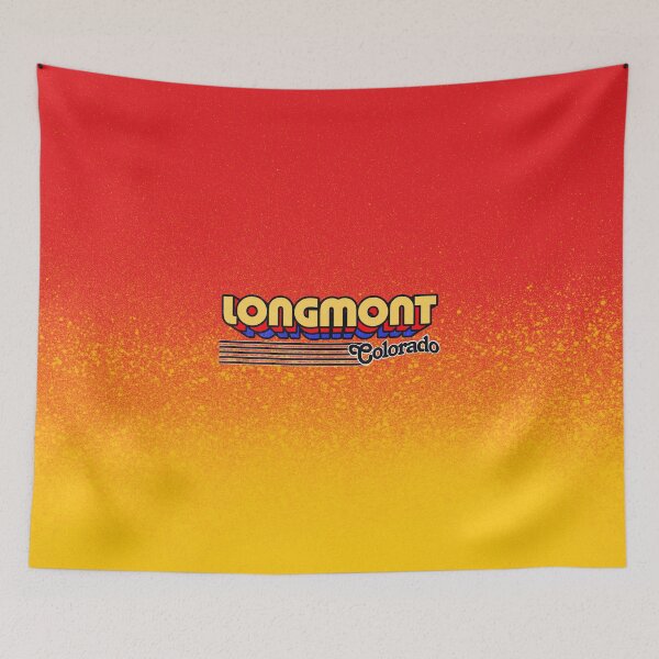 Item preview, Longmont, Colorado | Retro Stripes designed and sold by retroready.