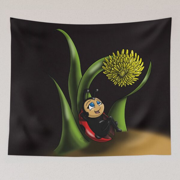 Item preview, Ladybug and Dandelion designed and sold by treasured-gift.