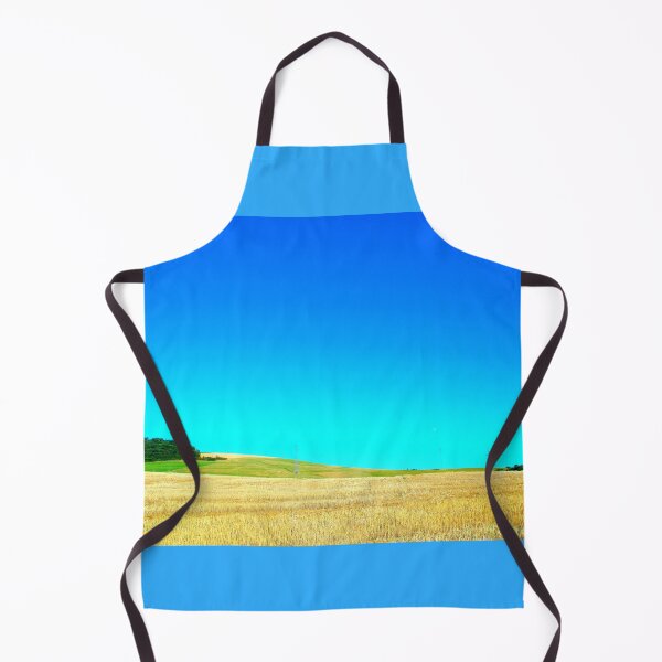 Item preview, Scenery from Chiaravalle Abbey with cultivated fields designed and sold by Kristina Drozd.