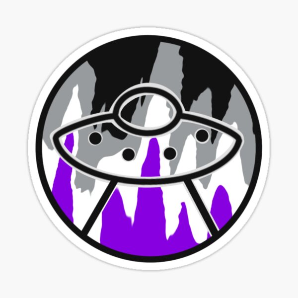 Undercover Pride: ace flag Sticker