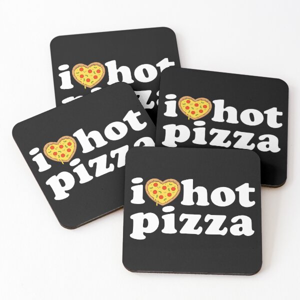 Item preview, I Love Hot Pizza designed and sold by TeeArcade84.