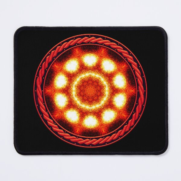 Artikelvorschau, Kaleidoscope Ominous Red in Celtic Circle Frame 34 entworfen und verkauft von Swabcraft.