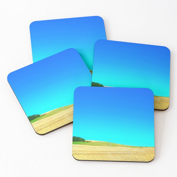 Item preview, Scenery from Chiaravalle Abbey with cultivated fields designed and sold by Kristina Drozd.