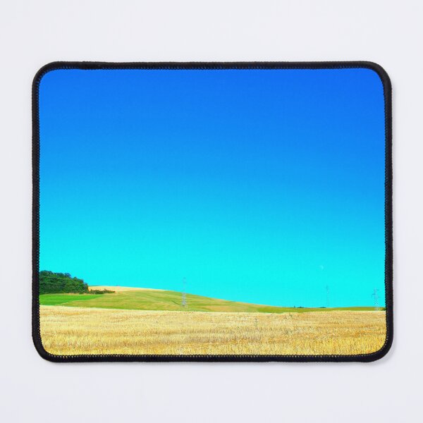 Item preview, Scenery from Chiaravalle Abbey with cultivated fields designed and sold by Kristina Drozd.