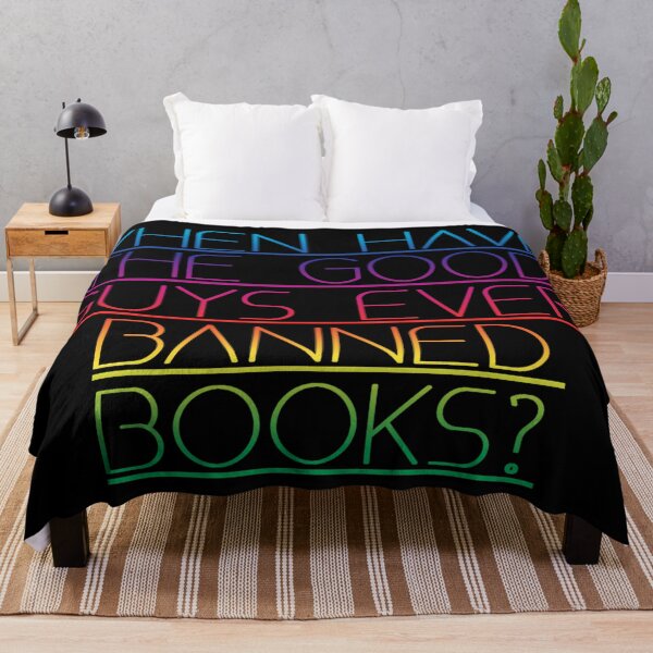 Item preview, Do Good Guys Ban Books? designed and sold by ArchimedesPrime.